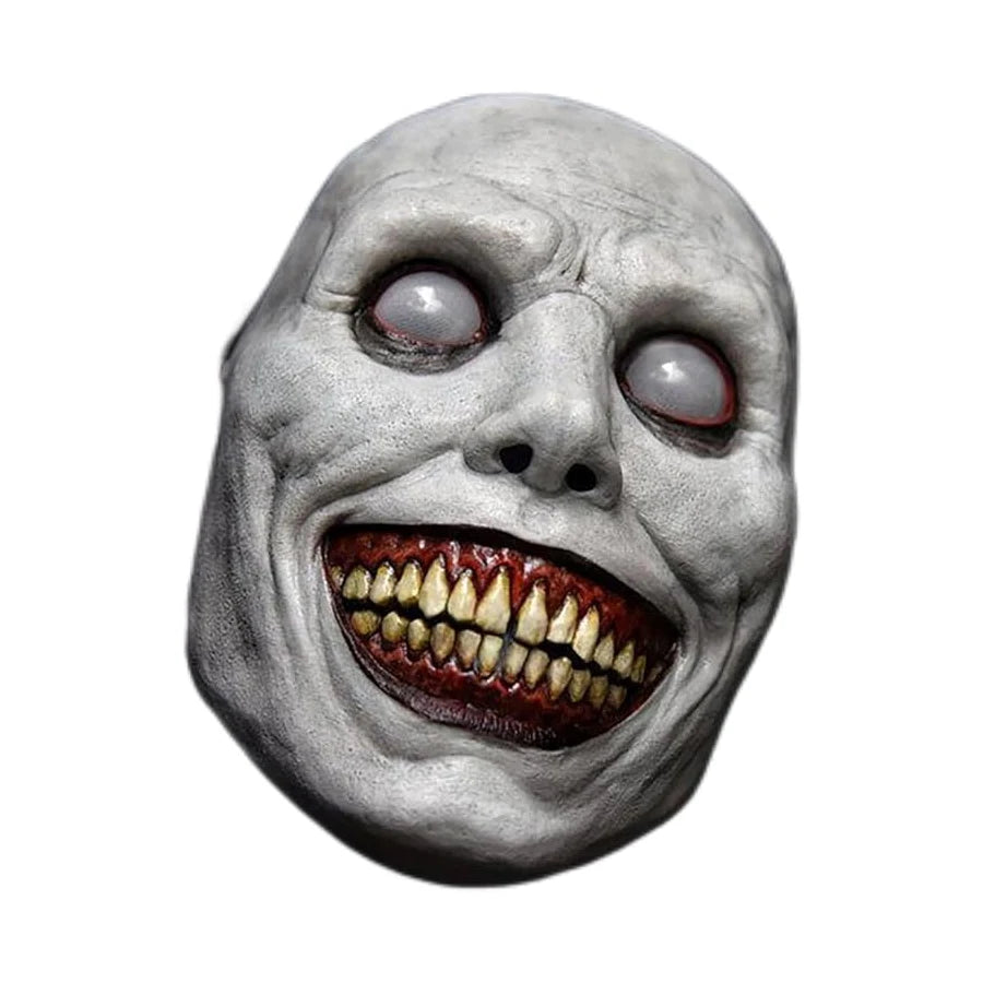 Creepy white mask
